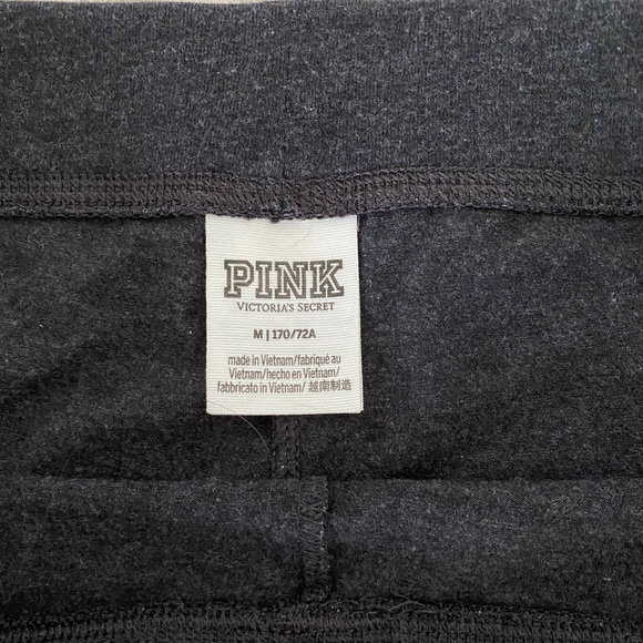 PINK Dark Grey Leggings - Picture 2 of 3